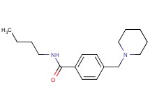 N-butyl-4-(1-piperidinylmethyl)benzamide