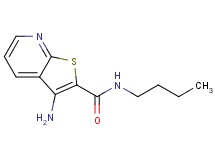 3-amino-N-butylthieno[2,3-b]pyridine-2-carboxamide