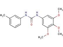 N-(3-methylphenyl)-N'-(3,4,5-trimethoxyphenyl)urea