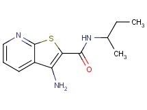 3-amino-N-(sec-butyl)thieno[2,3-b]pyridine-2-carboxamide