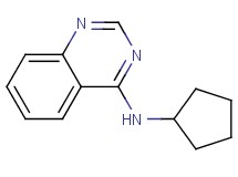 N-cyclopentyl-4-quinazolinamine