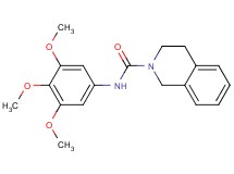 N-(3,4,5-trimethoxyphenyl)-3,4-dihydro-2(1H)-isoquinolinecarboxamide