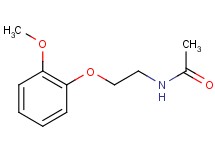 N-[2-(2-methoxyphenoxy)ethyl]acetamide