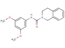 N-(3,5-dimethoxyphenyl)-3,4-dihydro-2(1H)-isoquinolinecarboxamide