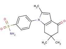 4-(2,6,6-trimethyl-4-oxo-4,5,6,7-tetrahydro-1H-indol-1-yl)benzenesulfonamide