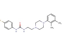N-{2-[4-(2,3-dimethylphenyl)-1-piperazinyl]ethyl}-N'-(4-fluorophenyl)urea