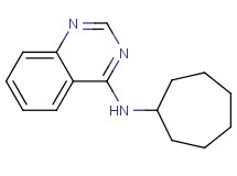 N-cycloheptyl-4-quinazolinamine