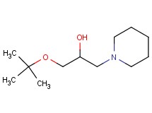 1-tert-butoxy-3-(1-piperidinyl)-2-propanol hydrochloride