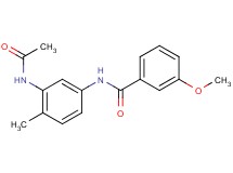 N-[3-(acetylamino)-4-methylphenyl]-3-methoxybenzamide