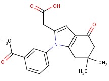 [1-(3-acetylphenyl)-6,6-dimethyl-4-oxo-4,5,6,7-tetrahydro-1H-indol-2-yl]acetic acid