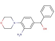 [3-amino-4-(4-morpholinyl)phenyl](phenyl)methanol