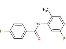 4-fluoro-N-(5-fluoro-2-methylphenyl)benzamide
