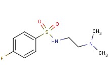 N-[2-(dimethylamino)ethyl]-4-fluorobenzenesulfonamide