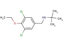 N-(3,5-dichloro-4-ethoxybenzyl)-2-methylpropan-2-amine hydrochloride