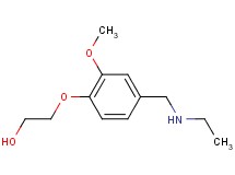 2-{4-[(ethylamino)methyl]-2-methoxyphenoxy}ethanol hydrochloride