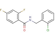 N-(2-chlorobenzyl)-2,4-difluorobenzamide