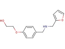 2-(4-{[(2-furylmethyl)amino]methyl}phenoxy)ethanol hydrochloride