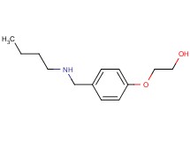 2-{4-[(butylamino)methyl]phenoxy}ethanol hydrochloride
