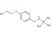 2-{4-[(tert-butylamino)methyl]phenoxy}ethanol hydrochloride