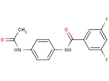 N-[4-(acetylamino)phenyl]-3,5-difluorobenzamide