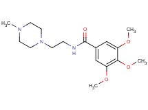 3,4,5-trimethoxy-N-[2-(4-methyl-1-piperazinyl)ethyl]benzamide
