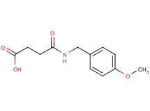4-[(4-methoxybenzyl)amino]-4-oxobutanoic acid