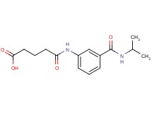 5-({3-[(isopropylamino)carbonyl]phenyl}amino)-5-oxopentanoic acid