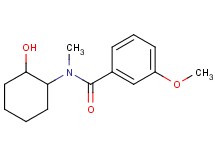 N-(2-hydroxycyclohexyl)-3-methoxy-N-methylbenzamide
