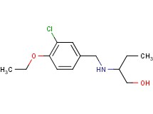 2-[(3-chloro-4-ethoxybenzyl)amino]butan-1-ol hydrochloride