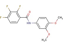 N-(3,4-dimethoxyphenyl)-2,3,4-trifluorobenzamide