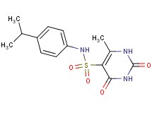 N-(4-isopropylphenyl)-6-methyl-2,4-dioxo-1,2,3,4-tetrahydro-5-pyrimidinesulfonamide