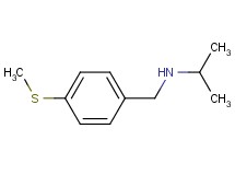 N-[4-(methylthio)benzyl]propan-2-amine hydrochloride