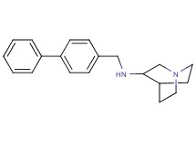 N-(biphenyl-4-ylmethyl)quinuclidin-3-amine dihydrochloride