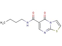N-butyl-5-oxo-5H-[1,3]thiazolo[3,2-a]pyrimidine-6-carboxamide