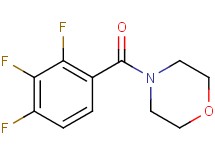 4-(2,3,4-trifluorobenzoyl)morpholine