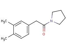 1-[(3,4-dimethylphenyl)acetyl]pyrrolidine
