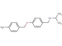 N-{4-[(4-methylbenzyl)oxy]benzyl}propan-2-amine hydrochloride