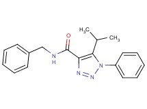 N-benzyl-5-isopropyl-1-phenyl-1H-1,2,3-triazole-4-carboxamide