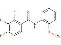 2,3,4-trifluoro-N-(2-methoxyphenyl)benzamide