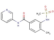 4-methyl-3-[(methylsulfonyl)amino]-N-3-pyridinylbenzamide