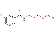 N-(3-ethoxypropyl)-3,5-difluorobenzamide