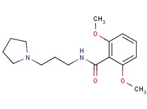 2,6-dimethoxy-N-[3-(1-pyrrolidinyl)propyl]benzamide