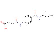 4-({4-[(sec-butylamino)carbonyl]phenyl}amino)-4-oxobutanoic acid