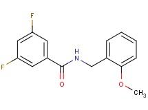 3,5-difluoro-N-(2-methoxybenzyl)benzamide