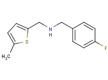 (4-fluorobenzyl)[(5-methyl-2-thienyl)methyl]amine hydrochloride