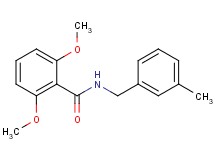 2,6-dimethoxy-N-(3-methylbenzyl)benzamide