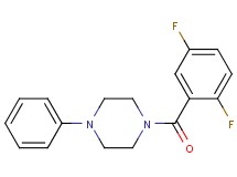 1-(2,5-difluorobenzoyl)-4-phenylpiperazine