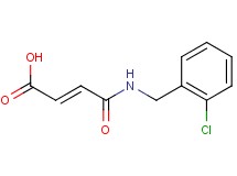 4-[(2-chlorobenzyl)amino]-4-oxo-2-butenoic acid