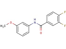 3,4-difluoro-N-(3-methoxyphenyl)benzamide
