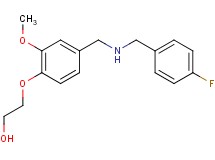2-(4-{[(4-fluorobenzyl)amino]methyl}-2-methoxyphenoxy)ethanol hydrochloride
